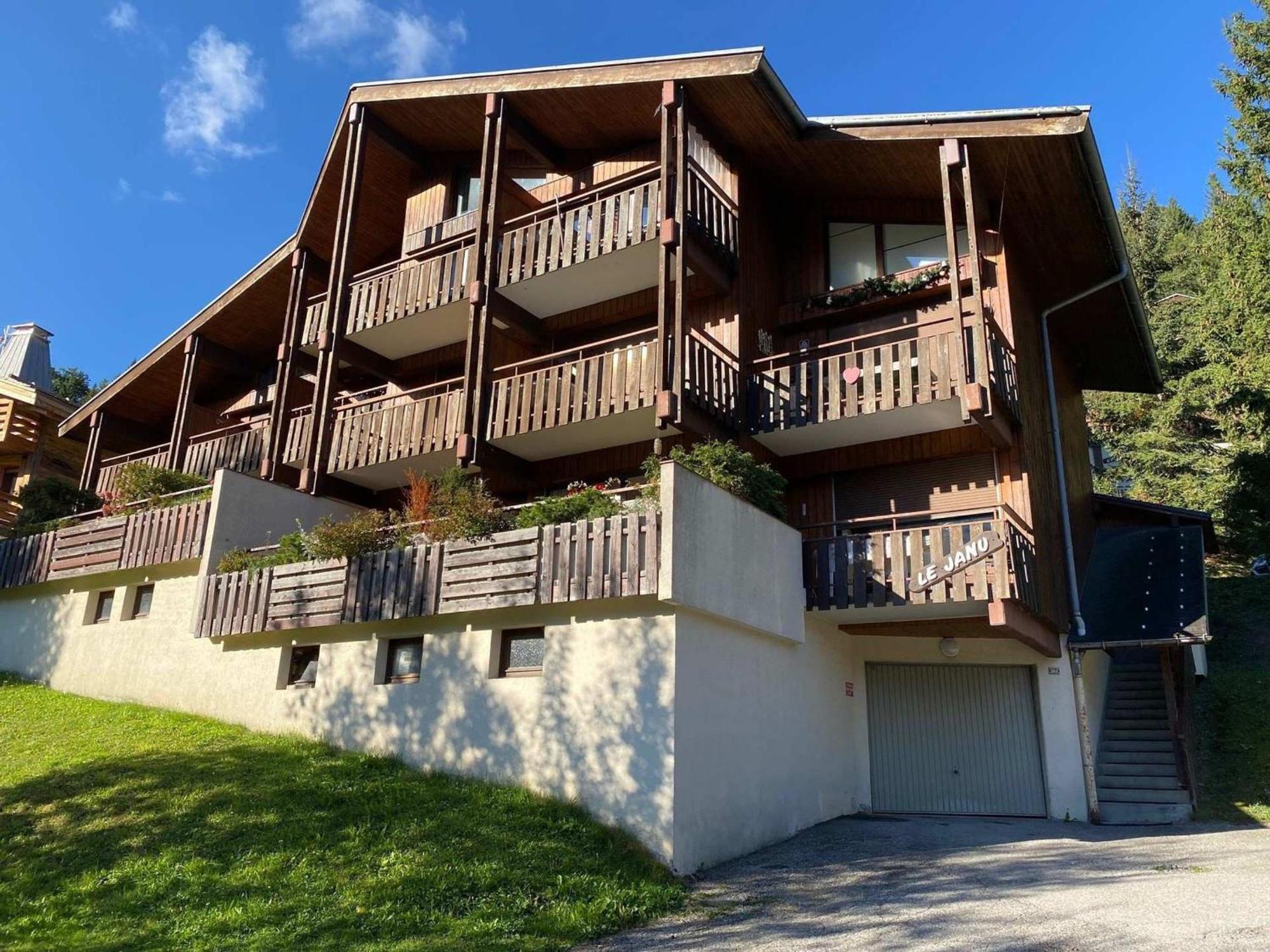 Studio 4 Couchages Avec Garage Proche Pistes - Fr-1-459-55 La Clusaz Exterior foto